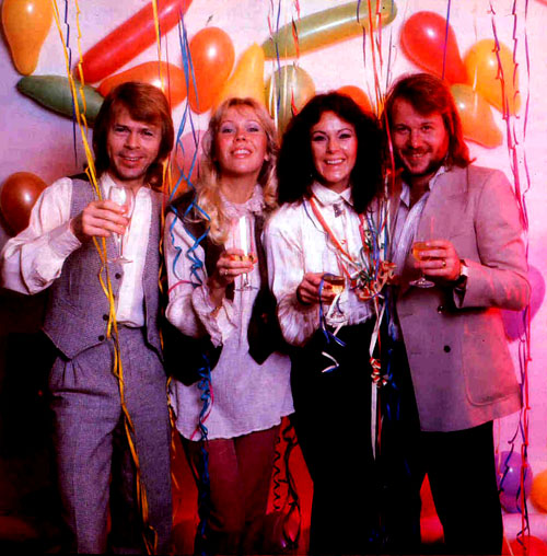 ABBA, before or maybe during hating each other to pieces. Music is good though. Photo: FUCK YEAH ABBA! via tumblr